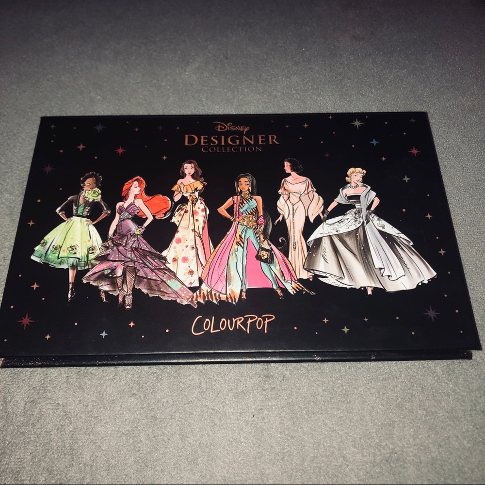 LIGHTLY USED Colourpop Disney princess eyeshadow